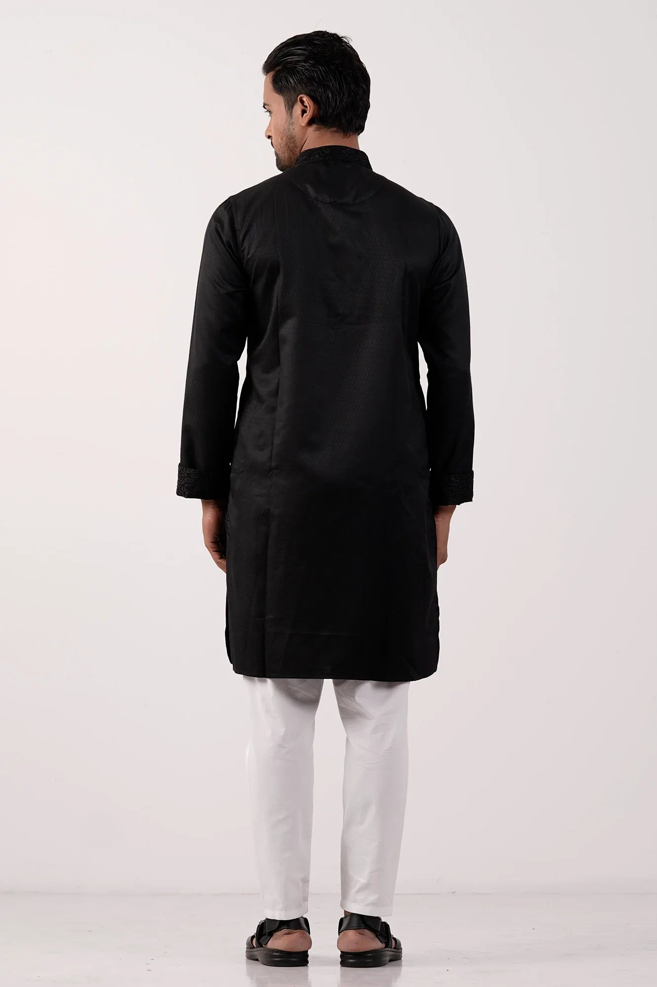 Men Premium Panjabi (Black)