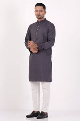 Men's Premium Panjabi (DK. Grey)