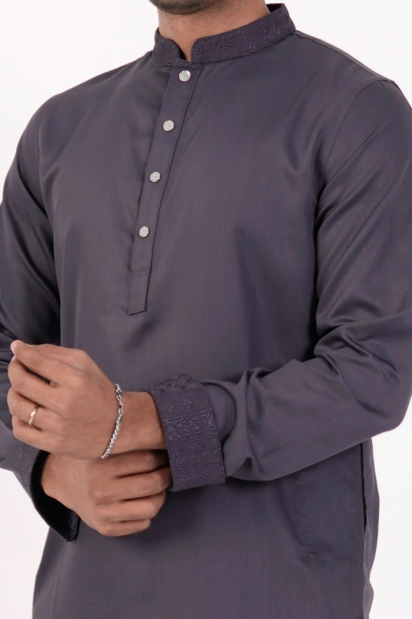 Men's Premium Panjabi (DK. Grey)