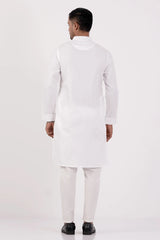 Men's Premium Panjabi (White)