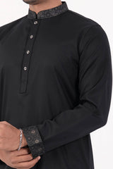 Men's Premium Panjabi (Black)