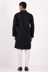 Men's Premium Panjabi (Black)