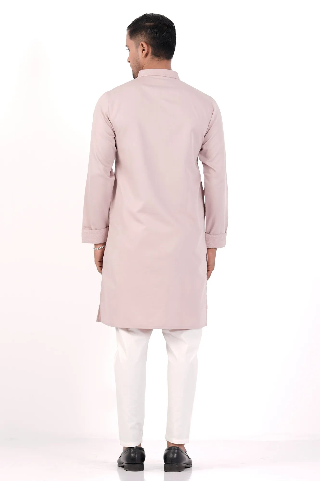 Men Premium Panjabi (Peach)