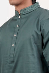 Men's Premium Panjabi (Green)