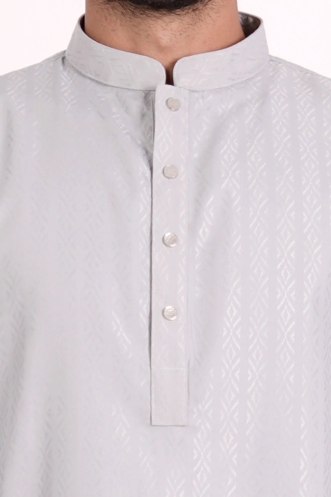 Men's Premium Panjabi (Lt. Grey)