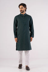 Men's Premium Panjabi (Steel Green)