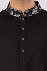 Men's Premium Panjabi (Black)
