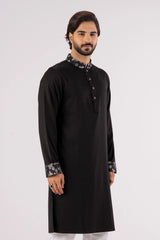 Men's Premium Panjabi (Black)