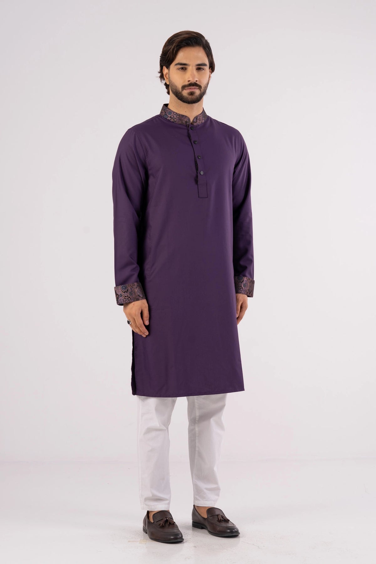 Men's Premium Panjabi (Purple)