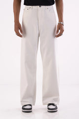 Men's Denim Pant (White)
