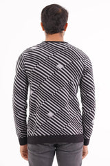 Men's Sweater (Black Grey)