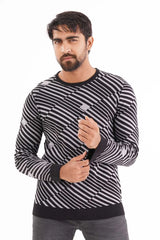 Men's Sweater (Black Grey)