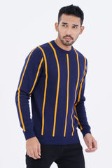 Men's Sweater (Navy Stripe)