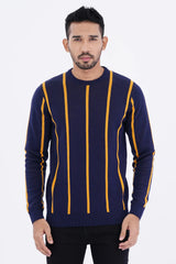 Men's Sweater (Navy Stripe)