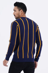 Men's Sweater (Navy Stripe)