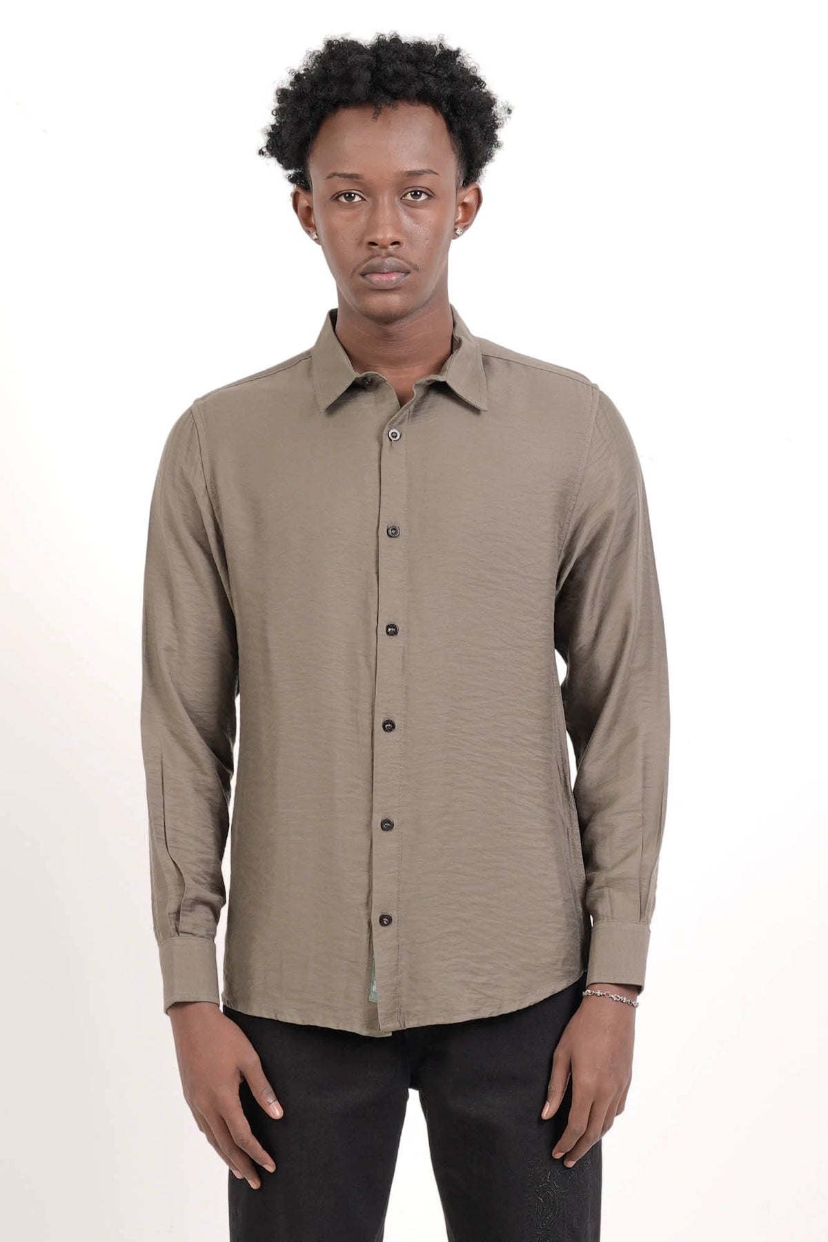 Men's Casual Shirt (Dk. Sage)
