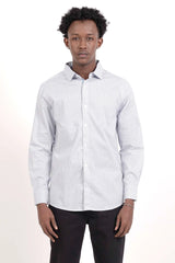 Men's Casual Shirt (Blue Check)