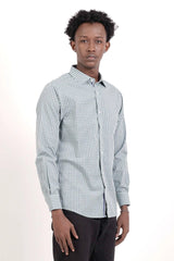 Men's Casual Shirt (Sage Check)