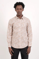 Men's Casual Shirt (Sage Printed)