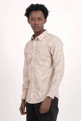Men's Casual Shirt (Sage Printed)
