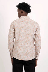 Men's Casual Shirt (Sage Printed)