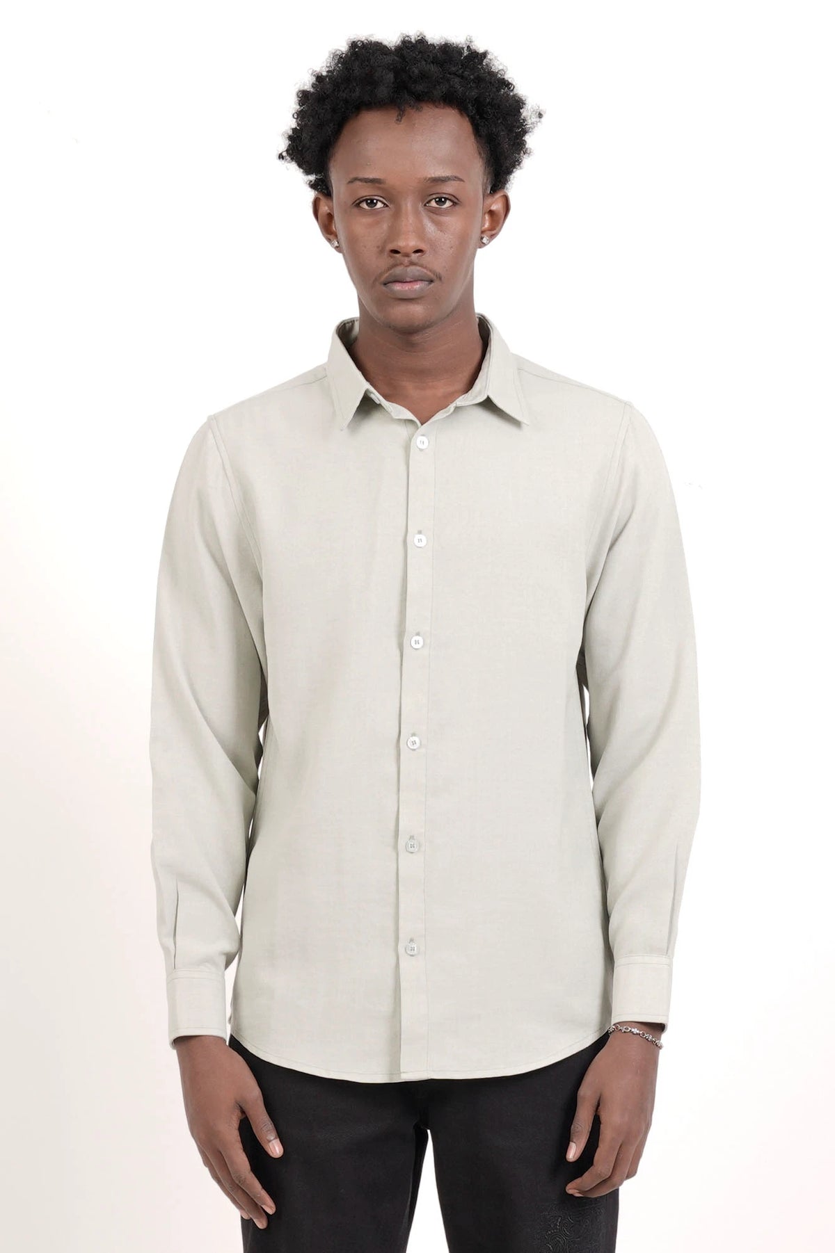 Men's Casual Shirt (Pastel Green)