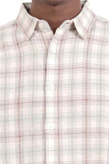 Men's Casual Shirt (Off White)