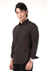 Men's Casual Shirt (Black)