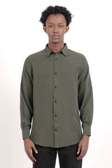 Men's Casual Shirt (DK. Olive)