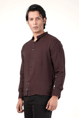 Men's Casual Shirt (Umber)