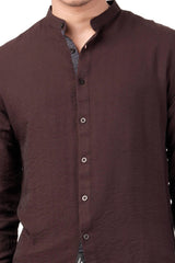 Men's Casual Shirt (Umber)