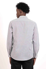 Men's Casual Shirt (Navy Printed)