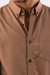 Men's Casual Shirt (Mocha)