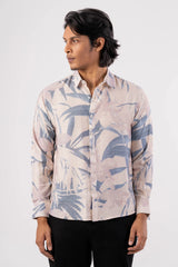 Men's Casual Shirt (Blue)