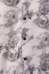 Men's Casual Shirt (Grey Printed)
