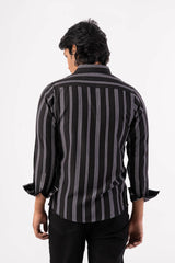 Men's Casual Shirt (Black)