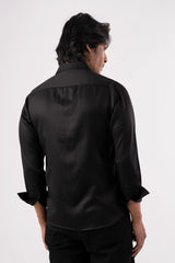 Men's Casual Shirt (Black)