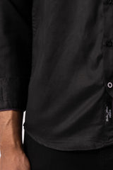 Men's Casual Shirt (Black)