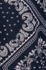 Men's Casual Shirt (Navy Printed)
