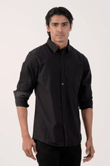 Mens Casual Shirt (Black)