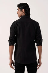 Mens Casual Shirt (Black)