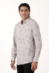 Mens Casual Shirt (Cadet Blue)