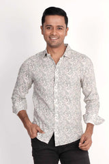 Mens Casual Shirt (Sand Printed)