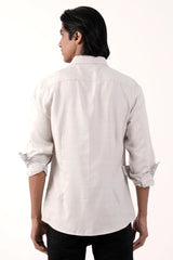 Mens Casual Shirt (Lt. Beige)