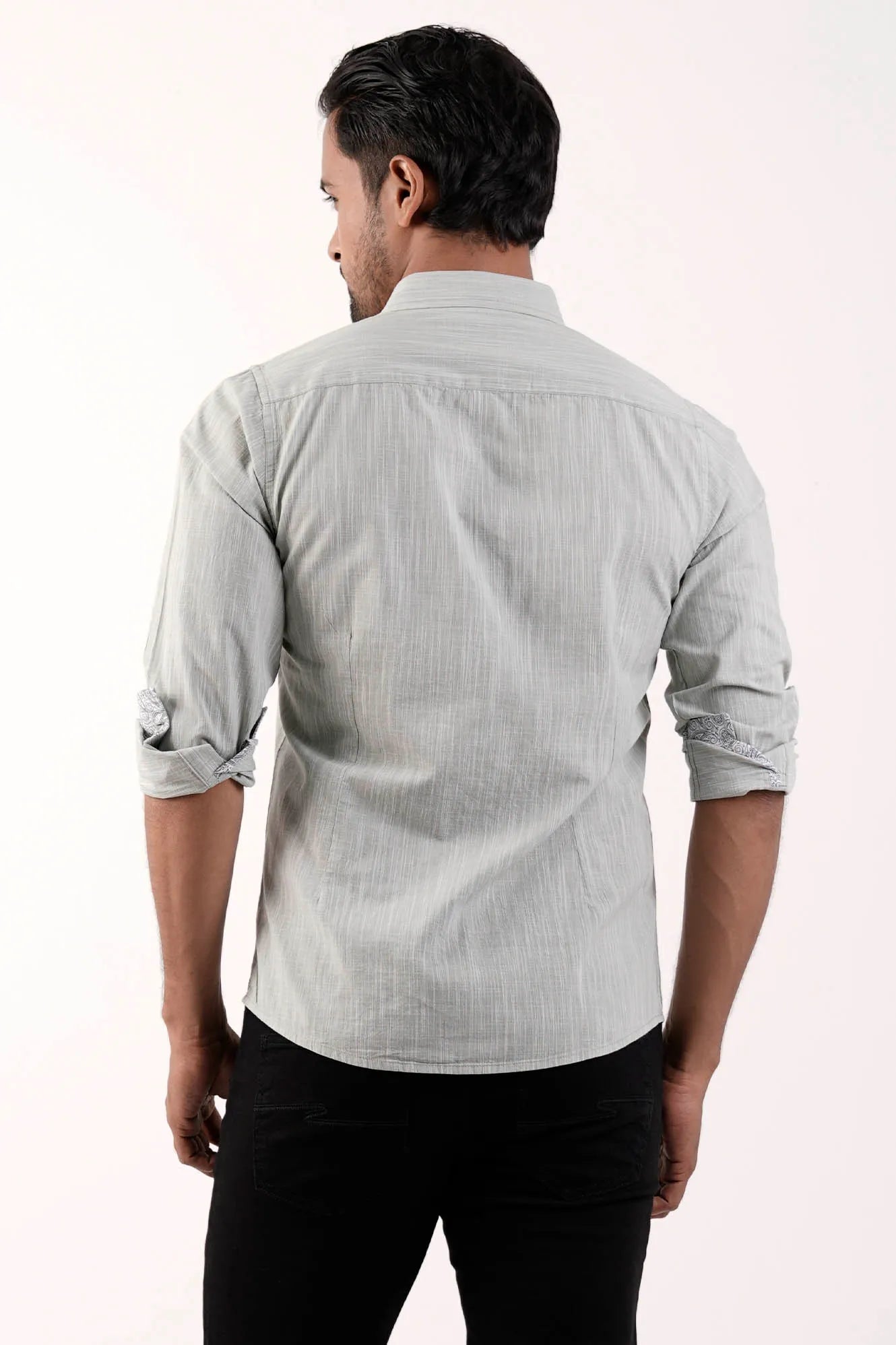 Mens Casual Shirt (Lt. Green)