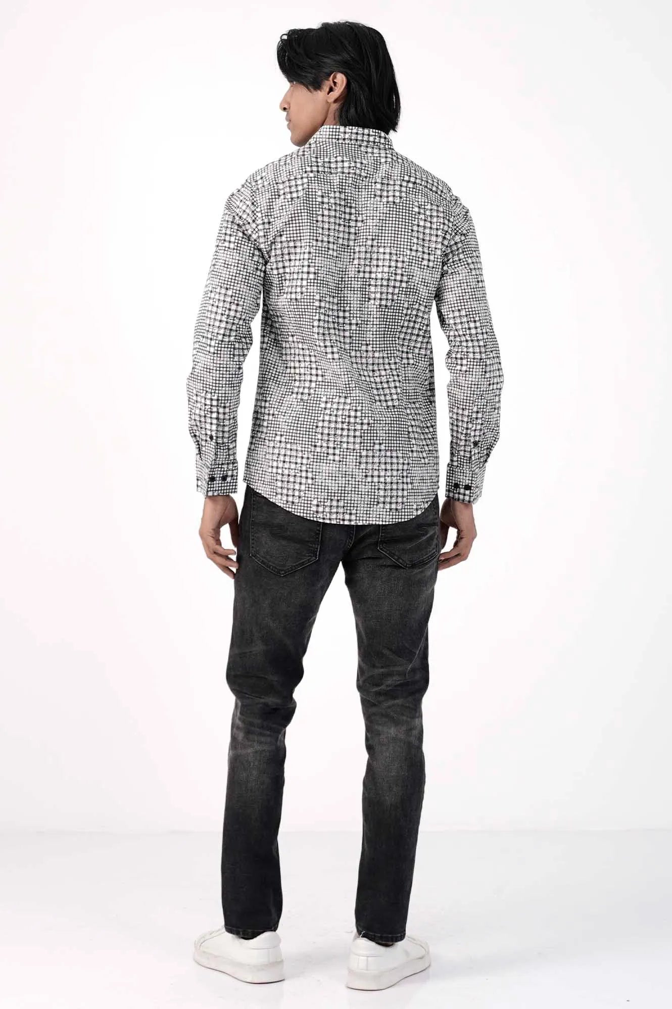 Mens Casual Shirt (Check Printed)