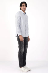 Mens Casual Shirt (Blue)