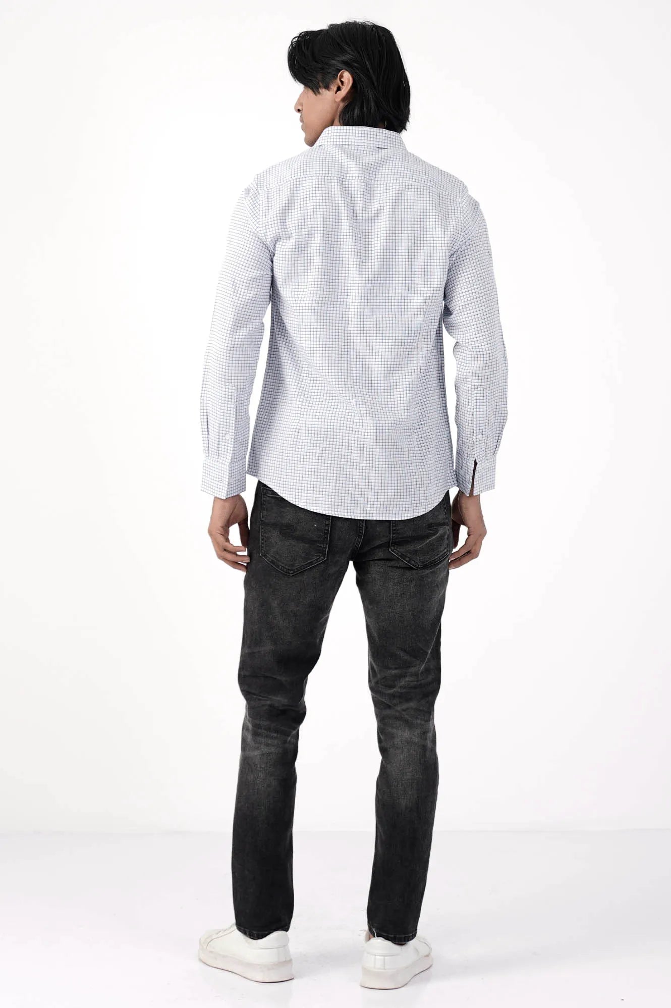 Mens Casual Shirt (Blue)