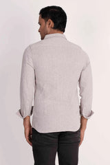 Mens Casual Shirt (Taupe)