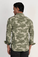 Mens Casual Shirt (Camo)